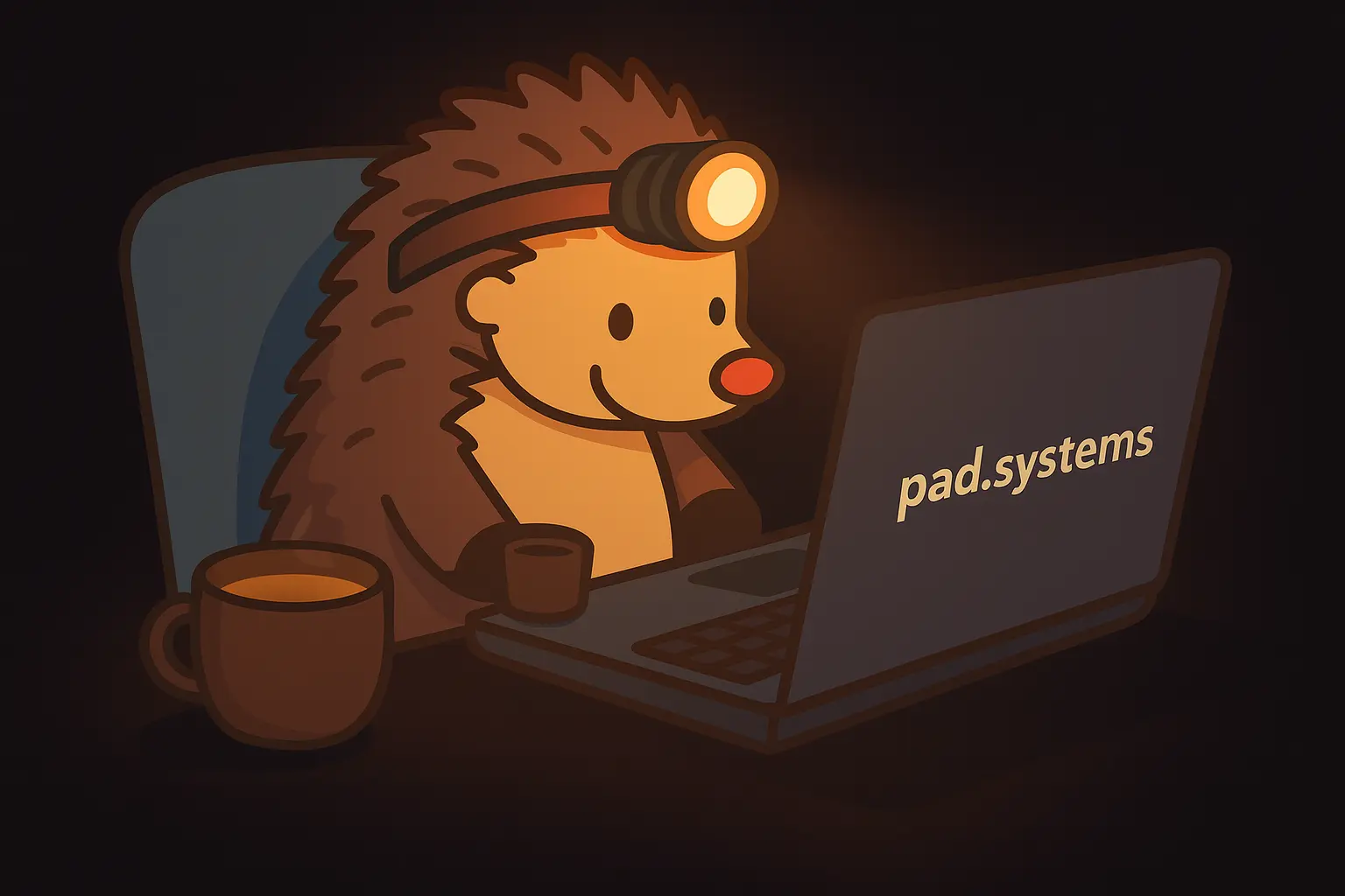 Nighthog am Terminal